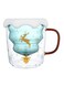 Double Wall Insulated Glasses Cup multicolour 300mm