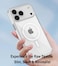 Ultra-Hybrid Back Case Cover for Iphone 17 Pro Max Compatible with MagSafe   Camera Protection   Hard Crystal Clear Back   Shockproof Bumper Case Cover for Iphone 17 Pro Max 2025
