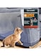 FixZilla Anti Cat Scratch Furniture Protector, 8-Pack Couch Protector from Cat Claws &ndash; Heavy-Duty, Easy-to-Apply Scratching Deterrent and Shield for Sofa Corners, Walls, and Doors- with 50 Twist Pins