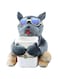 Multifunctional Deluxe Car Trash Can and Storage Box,Cute Car Tissue Box, Creative Animal Cartoon Tissue Box Decorative Organizer for Car Home, Dog