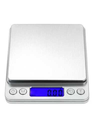 Kitchen Scale High-precision Jewelry Scale Mini Food Scale Silver