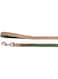 Camon Dog Leash-Double Premium Green/Ecru 20X1200Mm