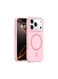 Mobcos iPhone 17 Pro Max Pink Elite Ring Premium Silicone MagSafe Case for iPhone   Silky Soft Touch   Military-Grade Shockproof Protection   Strong Magnetic Compatibility   Luxury Slim Cover