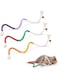 Dffghul Catnip Rope Toys,3 PCS Cotton Rope Cat Toys for Indoor Cat,Handmade Pet Chew Toys for Molaring and Lengthen to 70cm