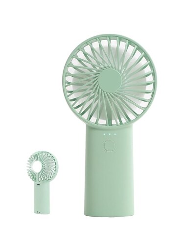 Portable Handheld Fan, 3 Speeds, USB Rechargeable 2400mAh Battery, 3-15 Hours Runtime, Mini Pocket Fan for Travel, Outdoor, Office