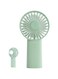 Portable Handheld Fan, 3 Speeds, USB Rechargeable 2400mAh Battery, 3-15 Hours Runtime, Mini Pocket Fan for Travel, Outdoor, Office