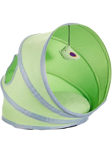 Pawise Pop-Up Cat Tent, Multi-Colour, 38 Cm X 38 Cm X 43 Cm