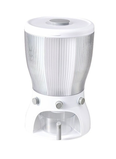 Rotatable Large-Capacity Rice Bucket,Four Compartment Grain Jar,Kitchen Storage,Press Out Rice,Insect-Proof And Moisture-Proof
