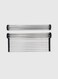 Stainless Steel Roll-Up Sink Drying Rack Silver 41x6x7centimeter