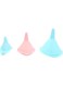 3 Pcs Plastic Funnel   Large Small Funnel Set of 3   Food Grade Mini Funnels for Kitchen Use Filling Bottles Flask Tiny Spice Cooking Powder Water