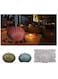 DIY Candle Mold, Seashell Shell Durable Plastic Scallop Mold with 3 Rubber Bands Silicone Mould for Art Craft Making Candles Beach Wedding