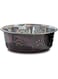 Saluki Premium Paw Embossed Pet Bowl, 1060 ml Capacity, Antique Copper