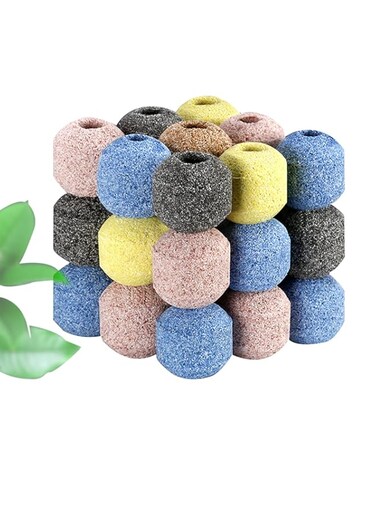 TAME 5D Aquarium Filter Media, Ceramic Bio Media Sphere Nano Filter Media for Freshwater Aquarium and Marine Fish Tank Sump Media 700g/Pack