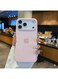 New iPhone 17 Pro Max Pink Luxury Magnetic Compatible for iPhone Series &ndash; Shockproof, Slim Fit, Soft-Touch Protective Cover with Magnetic Wireless Charging Support