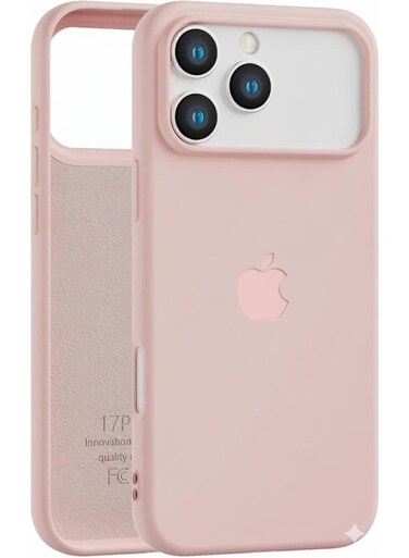 New iPhone 17 Pro Max Pink Luxury Magnetic Compatible for iPhone Series &ndash; Shockproof, Slim Fit, Soft-Touch Protective Cover with Magnetic Wireless Charging Support