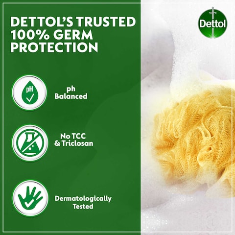 Dettol Cool Shower Gel &amp; Body Wash, Menthol &amp; Eucalyptus Scent, 250ml