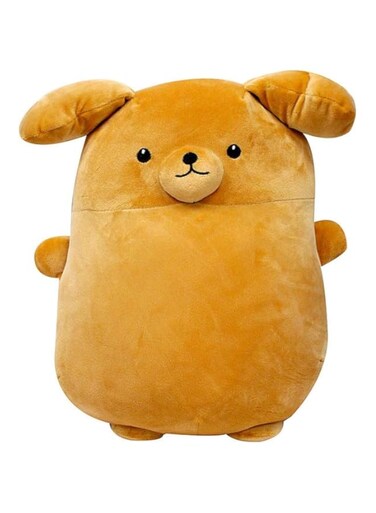 DAISO Eng Hug Pillow -Hug Pillow -Dog Brown