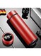 Smart Stainless Steel Thermal Mugs Insulation Water Bottle LED Temperature Display Intelligent Thermos Bottles Coffee Cups Red