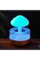 Rain Cloud Humidifier with Raindrop Sound and Night Light, Aromatherapy Diffuser, Mushroom Wa