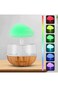 Rain Cloud Humidifier with Raindrop Sound and Night Light, Aromatherapy Diffuser, Mushroom Wa
