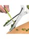 Scissors Set Cool Kitchen Gadgets for Cutting Fresh Garden Herbs Herb Cutter Shears with 5 Blades and Cover and Antirust Stainless Steel Dishwasher Safe