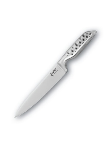 GET Premium 8-inch Chef's Knife. Comfortable and Pleasing Handle and Professional Stainless Steel with Long-Lasting Sharpness.