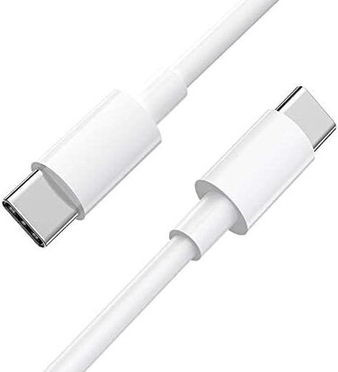 1 Metre Fast Charging USB-C Cable, Type C PD Charger Cord for iPhone 16/15 Pro/Max/Plus/15, MacBook Pro, iPad Pro Air 2024, Pixel 9/9 Pro 8a, Samsung S24 S23 Flip/Fold 6 5 (USB C to USB C Cable)