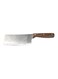 6 Inch Cleaver Knife Stainless Steel Blade Marks And Stains Resistant Multicolor Silver/Brown 6inch