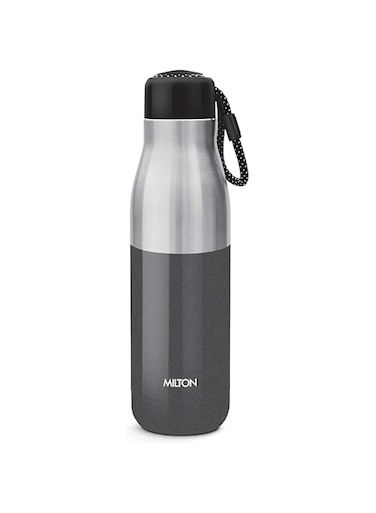 Milton Eminent 800 thermosteel hot and Cold Water Bottle, 747 ml, Black