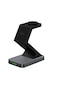 4-In-1 Powerdock Wireless Charging Station 15W with 360&deg; Adjustable Viewing &amp; Night Lamp