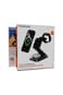 4-In-1 Powerdock Wireless Charging Station 15W with 360&deg; Adjustable Viewing &amp; Night Lamp