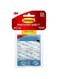 Command Mini Hooks/crochets Value Pack Holds up to 225 gm, Mini, Clear, 18 Hooks 24 Small Strips,17006CLRC-VP