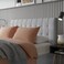 Starry Nest Tufted Upholstered Queen Size Bed (150 X 200 CM) Grey Color