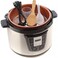 6L Air Fryer Pressure Cooker Combo, 1800W Multi-Functional Electric Cooker with Dual Lid