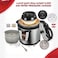 6L Air Fryer Pressure Cooker Combo, 1800W Multi-Functional Electric Cooker with Dual Lid