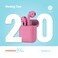 Porodo Blue Deep Bass Wireless Earbuds 2 with Touch Control, Wireless Charging &amp; 20H Playtime