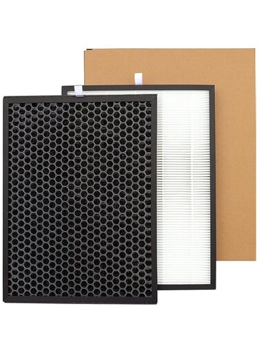PINREK FY1410/30 FY1413/30 Replacement Filter Compatible with Philips Air Purifier AC1213 AC1214 AC1215 AC1217 AC2729, H13 HEPA &amp; Activated Carbon System