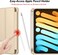 Case Compatible with Ipad Mini 7 Case 2024 A17 Pro, Smart Cover with Pencil Holder and Soft Baby Skin Silicone Back and Full Body Protection, Auto Wake/Sleep Cover For Ipad Mini 7th 6th Gen (Gold)
