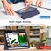 Case Compatible with Ipad Mini 7 Case 2024 A17 Pro, Smart Cover with Pencil Holder and Soft Baby Skin Silicone Back and Full Body Protection, Auto Wake/Sleep Cover For Ipad Mini 7th 6th Gen (Gold)
