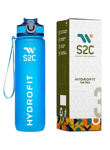 Water Bottles 1L with Times to Drink and Straw, Motivational Water Bottle for kids Leakproof Drinking Sports Water Bottle for Fitness, Gym &amp; Outdoor