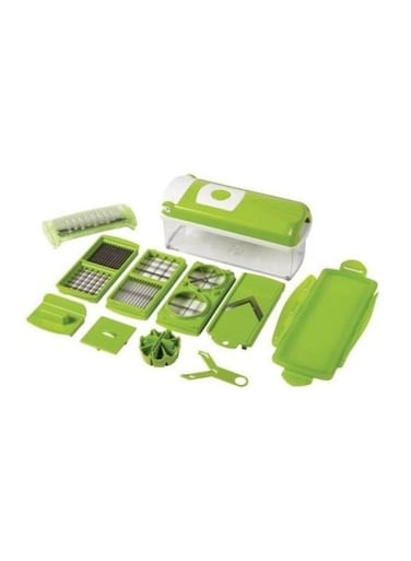 Vegetable And Fruits Cutter Green 5x5x7cm