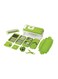 Vegetable And Fruits Cutter Green 5x5x7cm