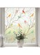 Tazweeq Window Privacy Film,Stained Glass Window Film Frosted Glass Window Film Bathroom Window Privacy Film Non-Adhesive Heat Control Window Film Decorative for Room(45 x 200 cm)