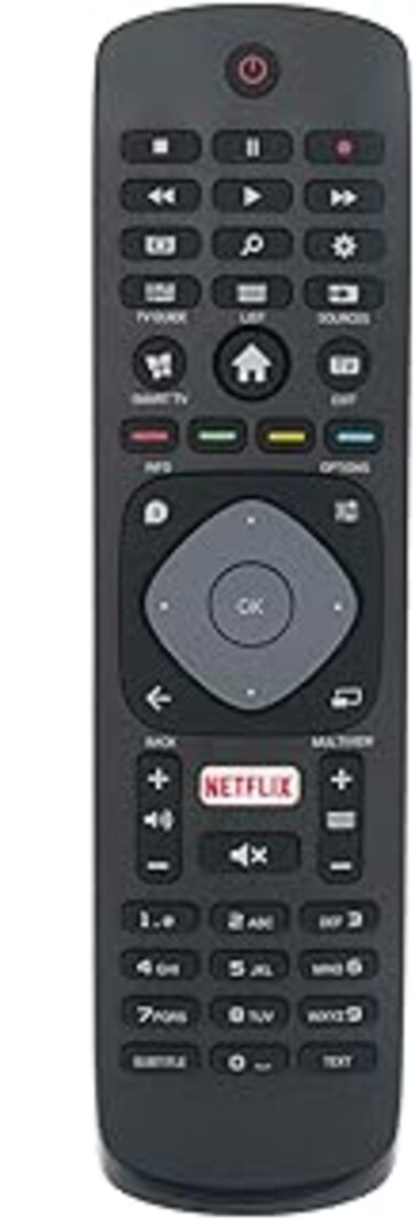 ALLIMITY New Remote Control fit for Philip LED TV 50PUT6103 50PUT6103/56 55PUT6103 55PUT6103/56 32PHT5102 32PHT5102/79 43PFT5102 43PFT5102/79 50PUT6102 50PUT6102/79 50PUT6103 50PUT6103/75 50PUT6103/79
