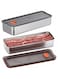 Excefore Bacon Container for Refrigerator,2PCS Bacon Storage Containers with Lids Airtight,304 Stainless Steel Airtight Deli Meat Storage Containers for Fridge, Long Kitchen Food Storage Container