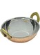 COPPER KADAI SERVING BOWL, 14 CM, COPPER, TCK001 Copper 4.5x14cm