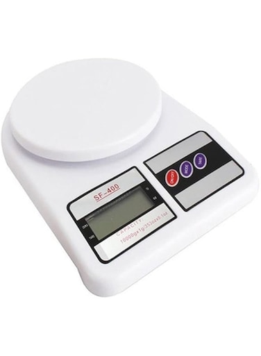 Dubai Gallery Sf-400 Digital Kitchen Scale White 1Kg
