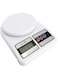 Dubai Gallery Sf-400 Digital Kitchen Scale White 1Kg