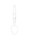 Gastroplast Polycarbonate Serving Spoon Clear