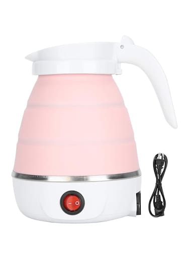 Nevup Small electric kettle travel household folding kettle silicone portable kettle kettle foldable electric kettle coffee maker teapot